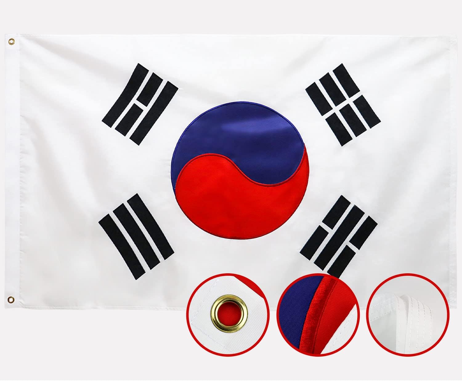 武宁韩国国旗 3x5ft